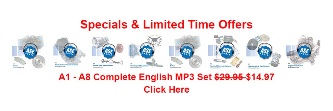 A1 - A8 Complete English MP3 Set