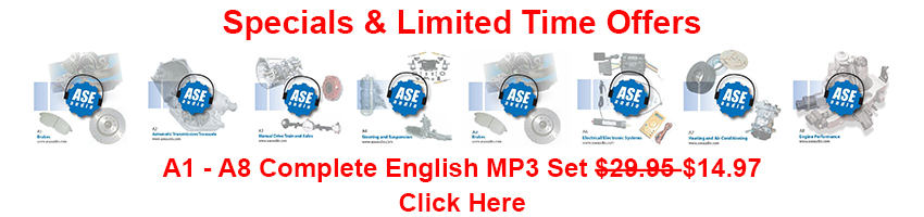A1 - A8 Complete English MP3 Set